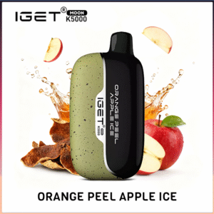 IGET MOON Orange Peel Apple Ice 5000 Puffs
