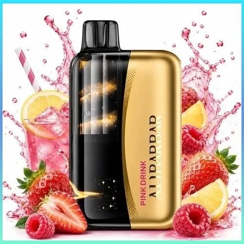 Alibarbar Swirl 13000 Puffs Pink drink