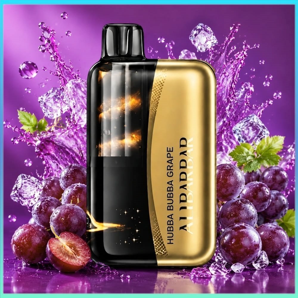 Alibarbar Swirl 13000 Puffs hubba bubba grape